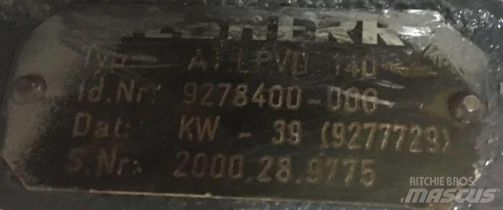 Liebherr LPVD 140 Υδραυλικά