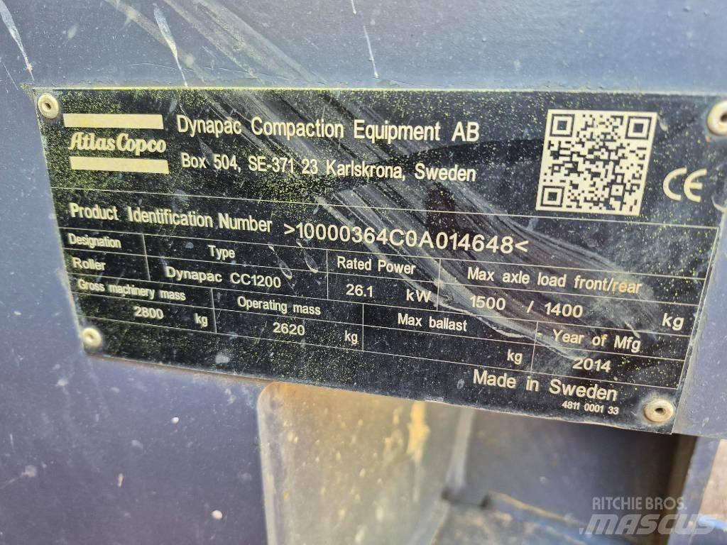 Dynapac CC 1200 Οδοστρωτήρες διπλού κυλίνδρου