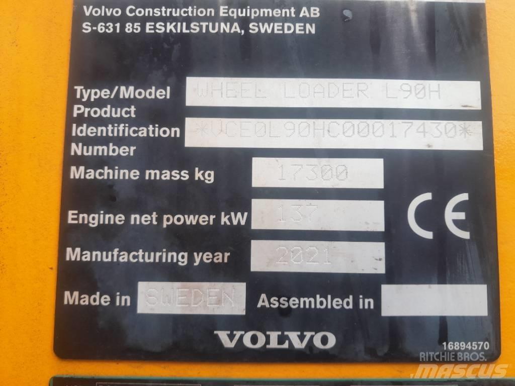 Volvo L90H Φορτωτές με λάστιχα (Τροχοφόροι)