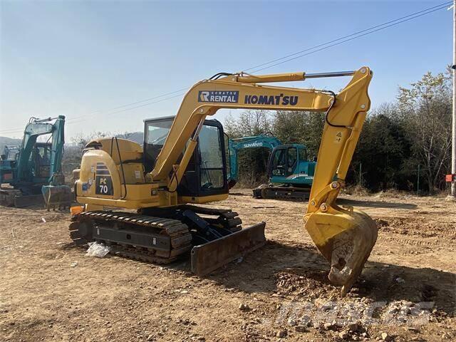 Komatsu pc70-8 Εκσκαφείς με ερπύστριες