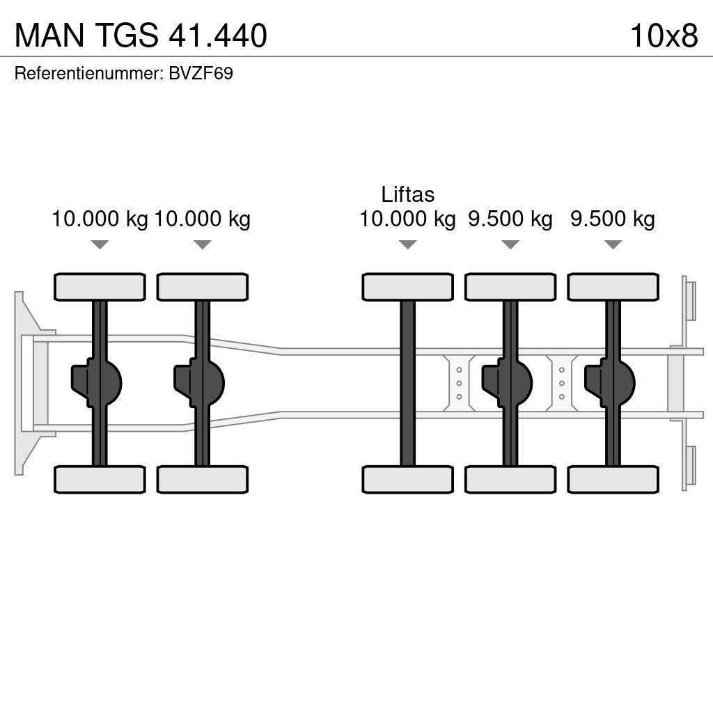 MAN TGS 41.440 Φορτηγά Ανατροπή