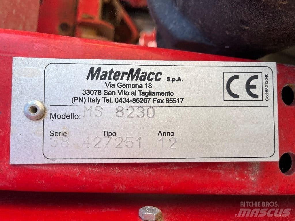 MaterMacc MS 8230 Μηχανές σποράς ακριβείας