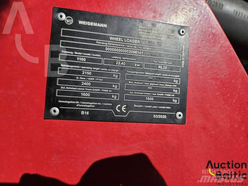 Weidemann 1160 Φορτωτές με λάστιχα (Τροχοφόροι)