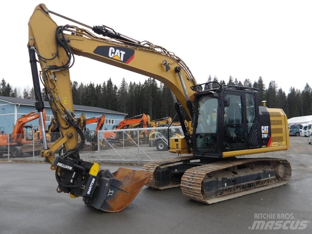 CAT 316 F Εκσκαφείς με ερπύστριες