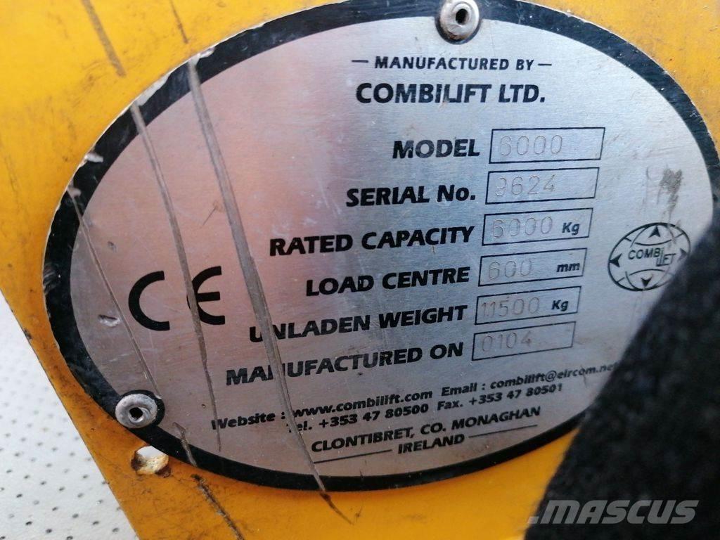 Combilift C6000 Γερανοί πλευρικής φόρτωσης εμπορευματοκιβωτίων