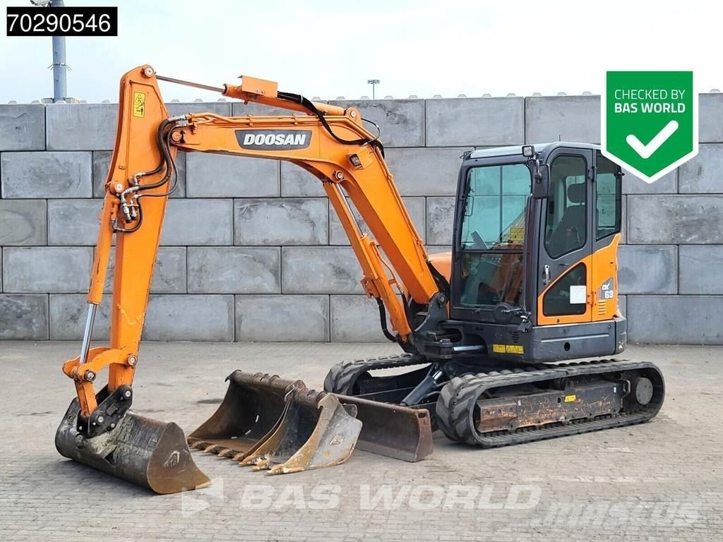 Doosan DX63-3 Εκσκαφάκι (διαβολάκι) < 7t