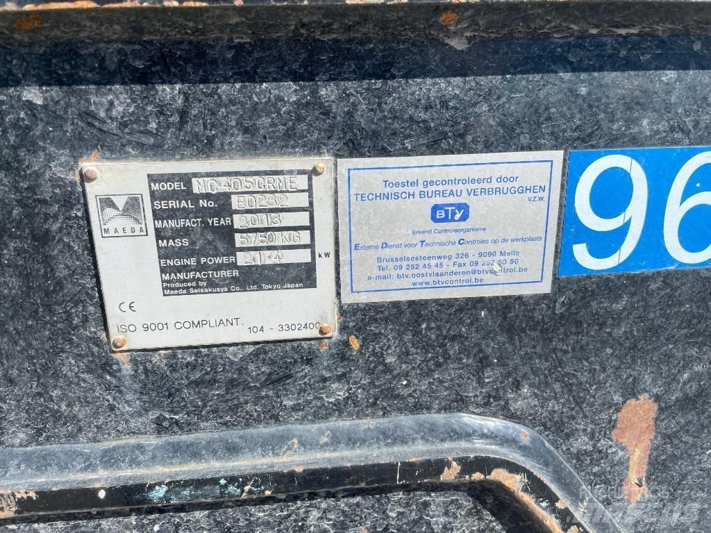 Maeda MC 405 CRME Μίνι γερανοί