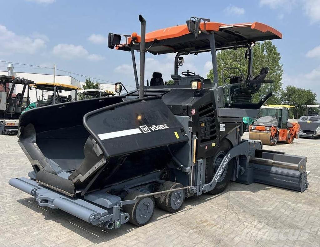 Vögele S 1803-3i Επίστρωση ασφάλτου