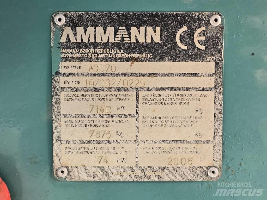 Ammann ASC 70 Οδοστρωτήρες συνδυαστικοί