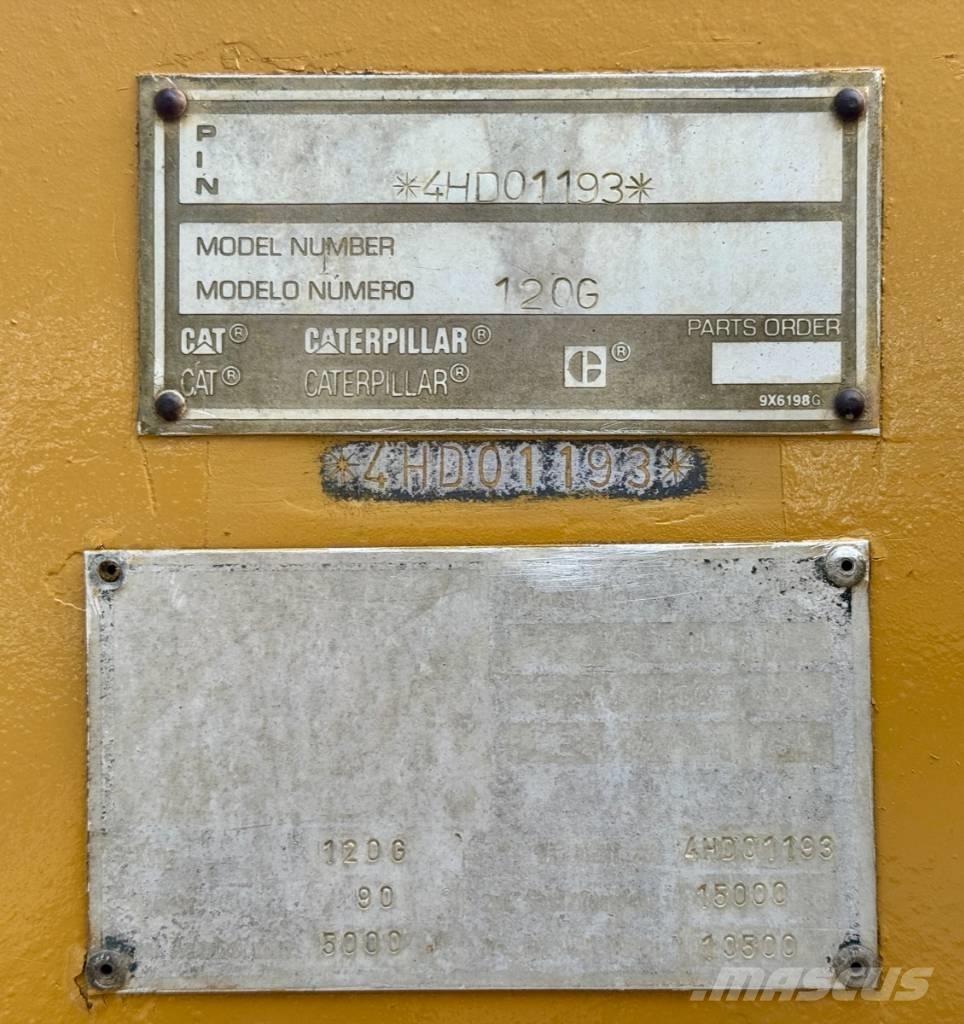 CAT 120 G Γκρέιντερς