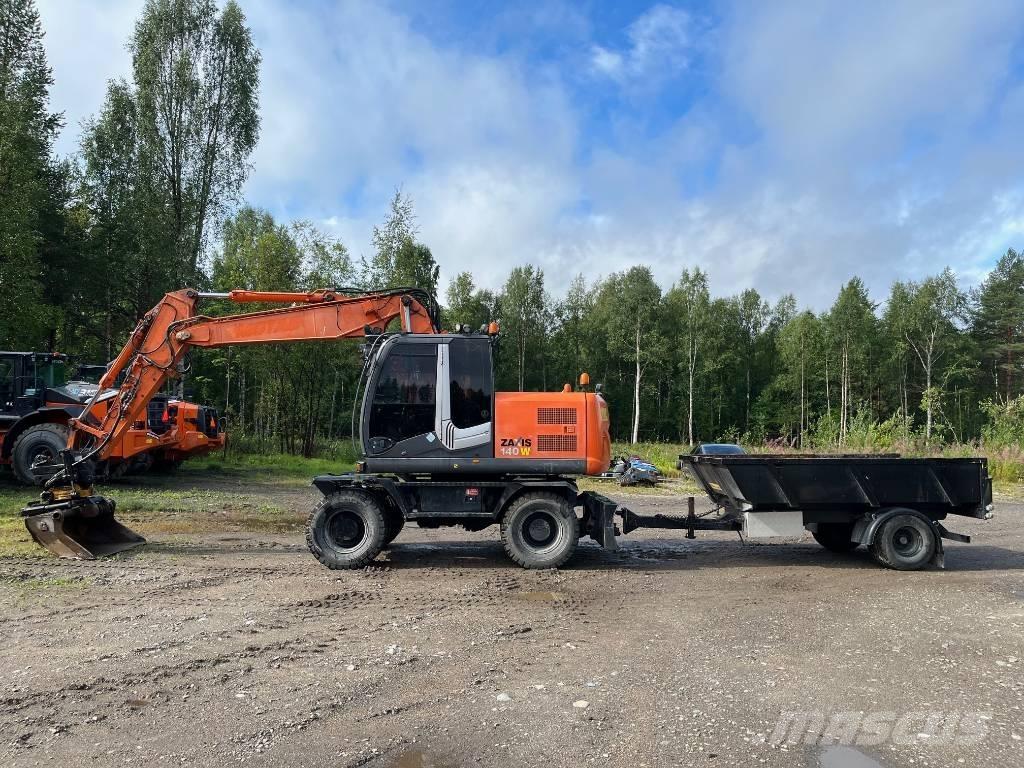 Hitachi ZX140W-3 Εκσκαφείς με τροχούς - λάστιχα