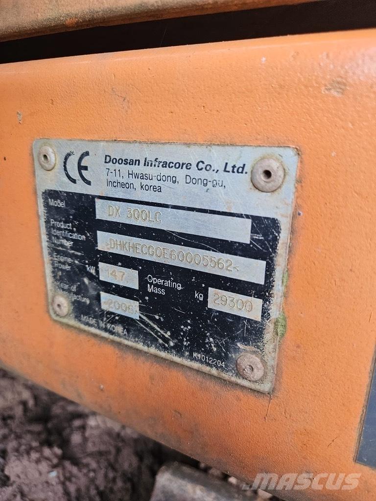 Doosan DX 300 LC-5 Εκσκαφείς με ερπύστριες