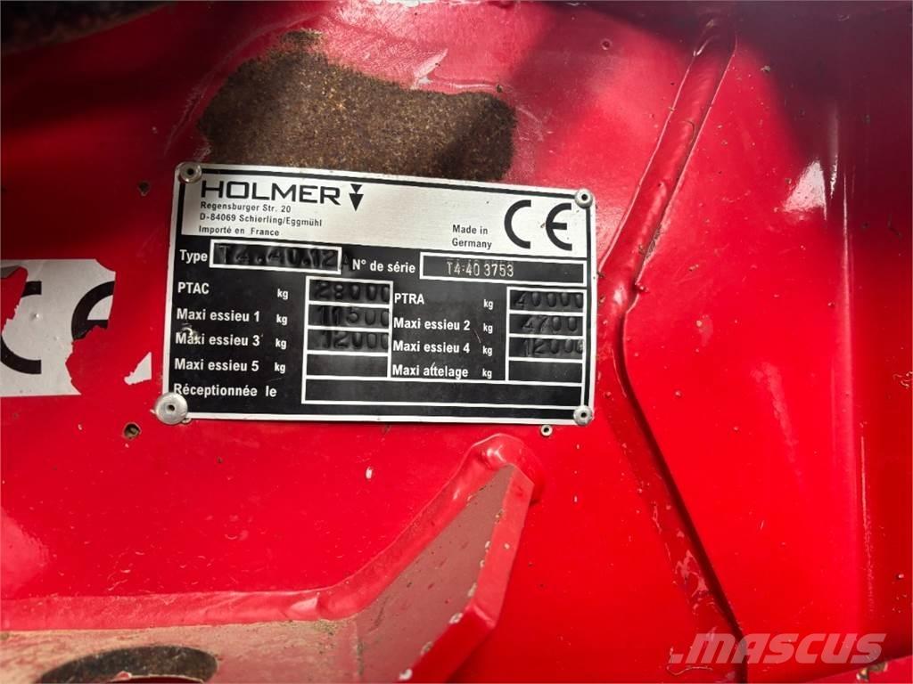 Holmer T4-40 Μηχανή εξαγωγής και συλλογής τεύτλων