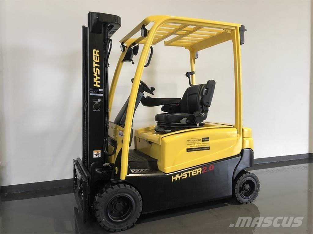 Hyster J2.0XN LWB Ηλεκτρικά περονοφόρα ανυψωτικά κλαρκ