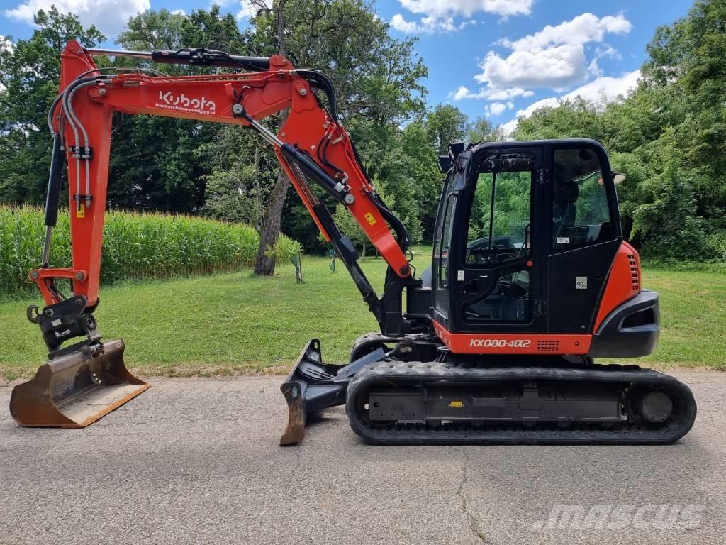 Kubota KX 080-4a2 Μίνι εκσκαφείς 7t - 12t