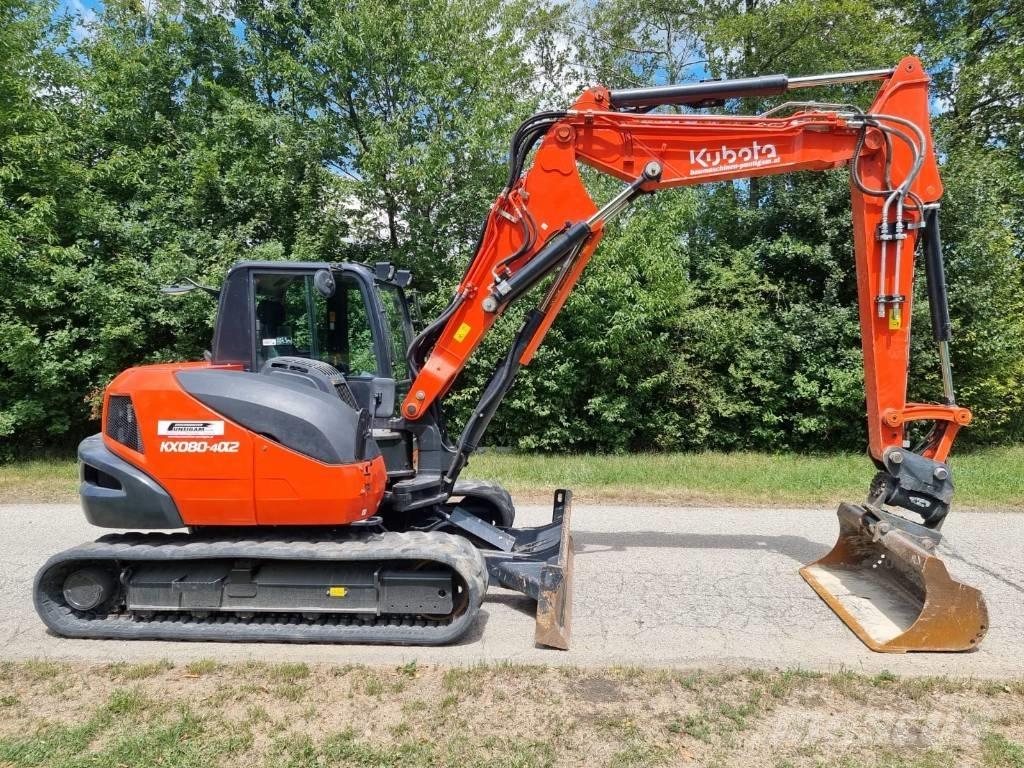Kubota KX 080-4a2 Μίνι εκσκαφείς 7t - 12t