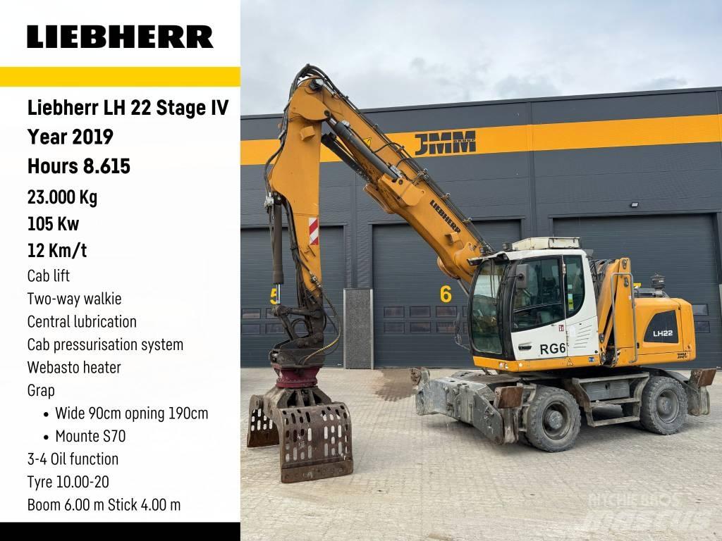 Liebherr LH 22 Βιομηχανικά μηχανήματα διαχείρισης αποβλήτων