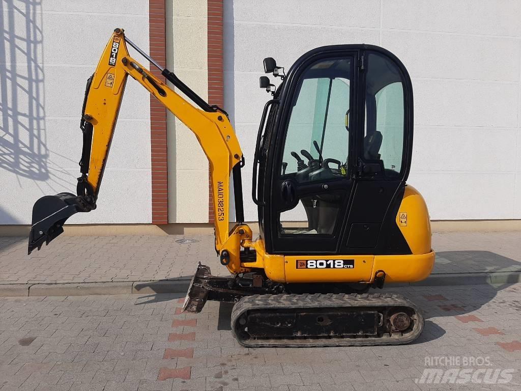 JCB 8018 CTS Εκσκαφάκι (διαβολάκι) < 7t