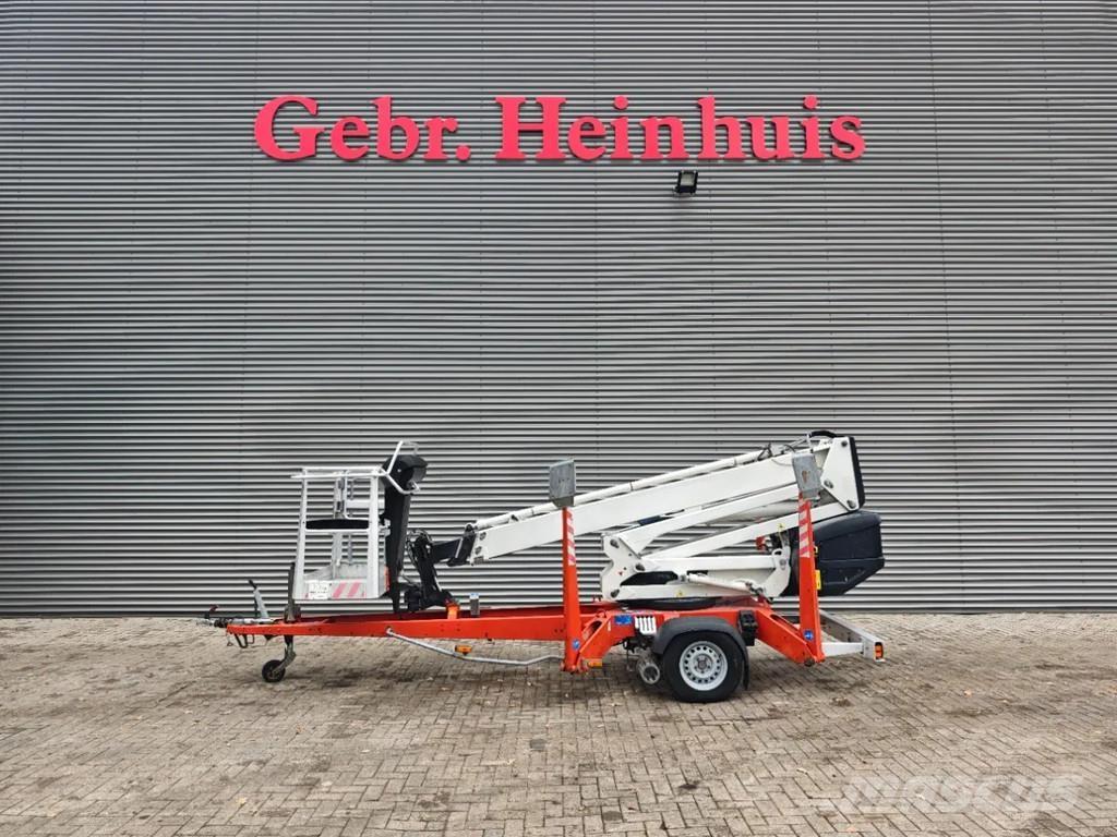 Dino 160 XT Εναέριες πλατφόρμες τοποθετημένες σε ρυμούλκα