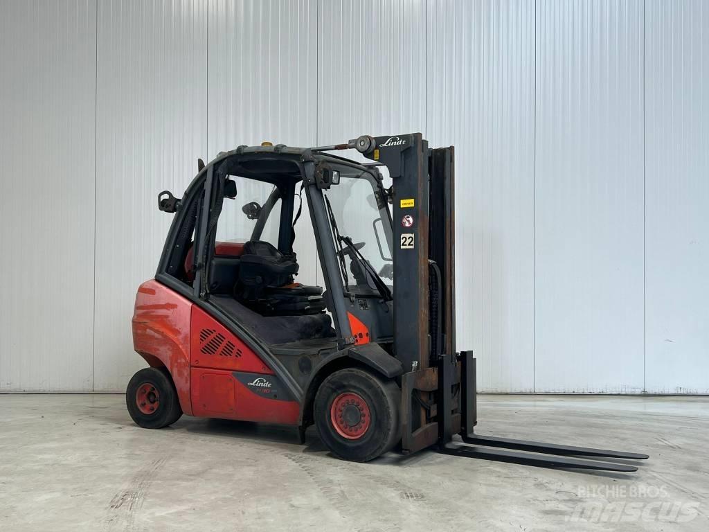 Linde H30T-02 Περονοφόρα ανυψωτικά κλαρκ με φυσικό αέριο LPG