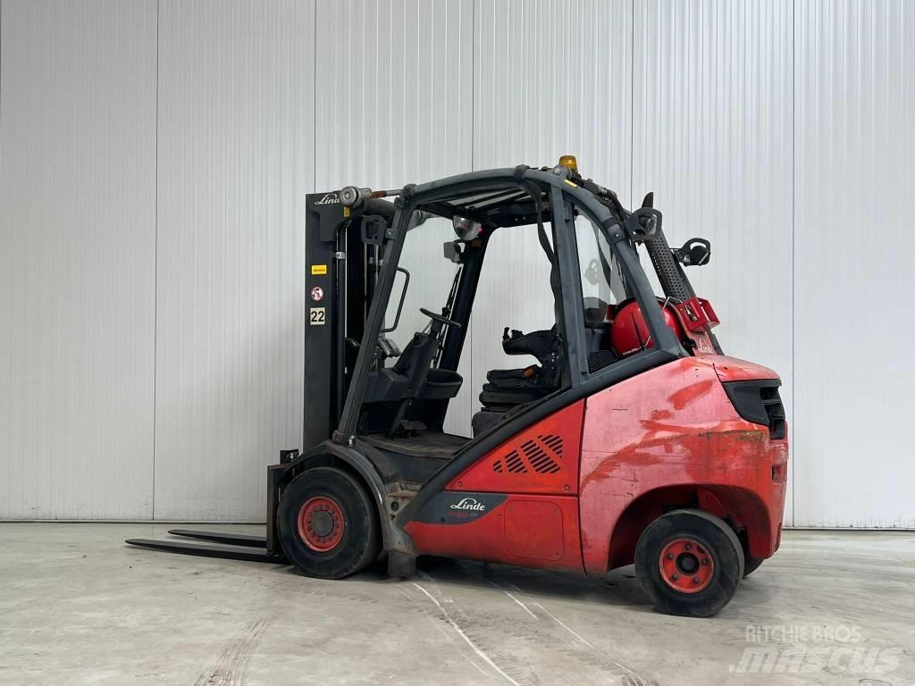 Linde H30T-02 Περονοφόρα ανυψωτικά κλαρκ με φυσικό αέριο LPG