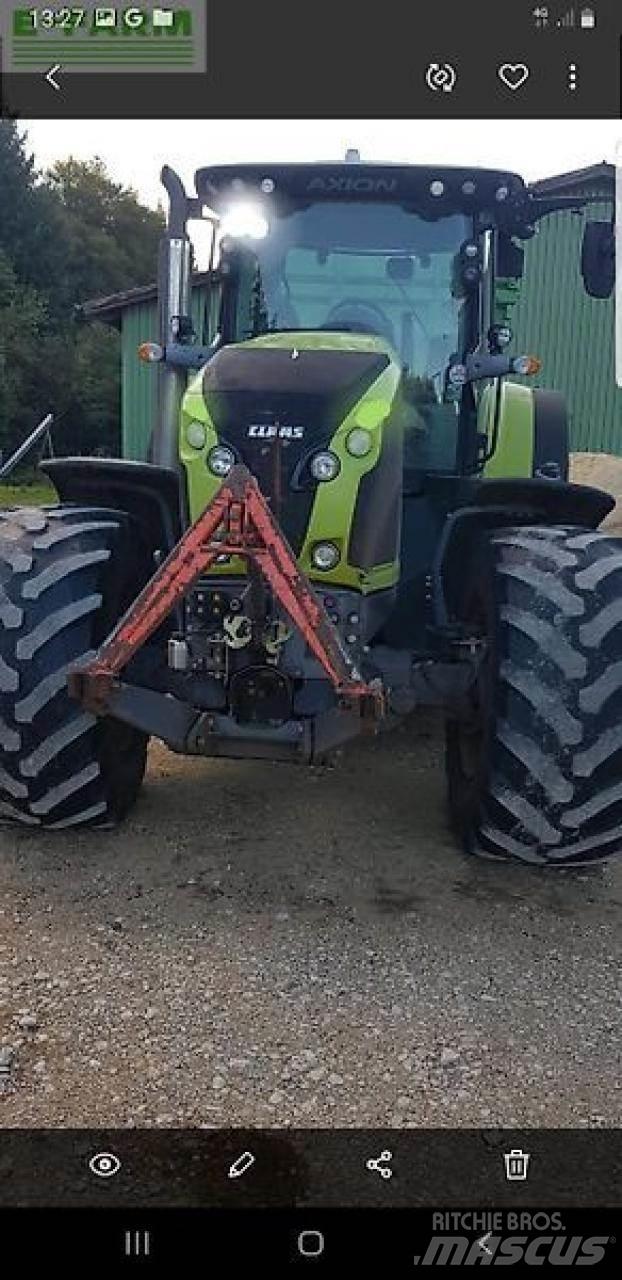 CLAAS axion 870 Τρακτέρ