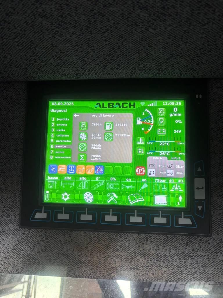 Albach Diamant 2000 Τεμαχιστές ξύλου