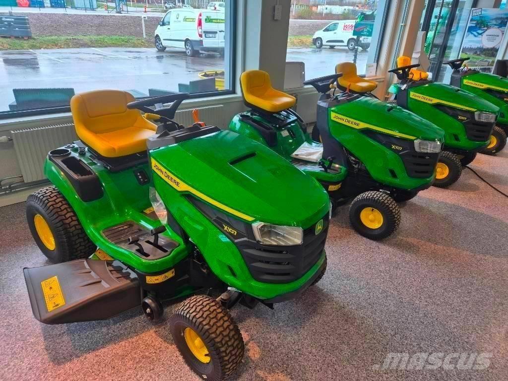 John Deere 107 R Χορτοκοπτικά με καθιστό χειριστή