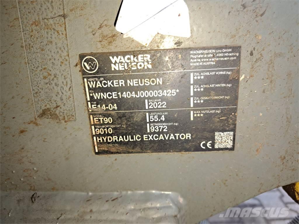 Wacker Neuson ET90 Εκσκαφείς με ερπύστριες