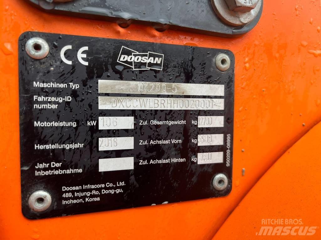 Doosan DL200-5 Φορτωτές με λάστιχα (Τροχοφόροι)