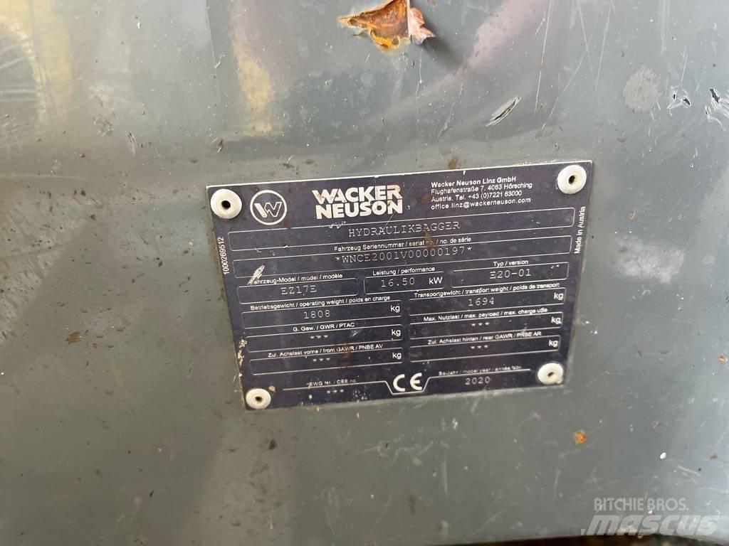 Wacker Neuson EZ17e Εκσκαφείς με ερπύστριες