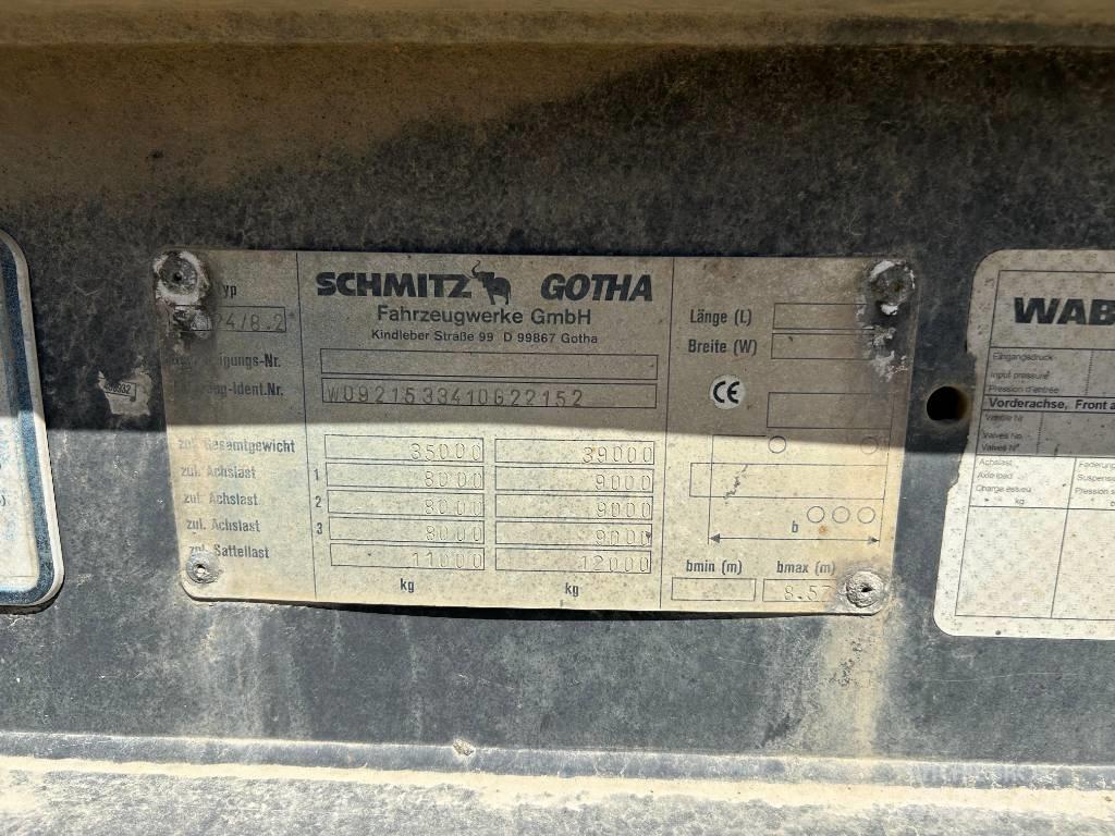 Schmitz SKI 24 Ανατρεπόμενες ημιρυμούλκες