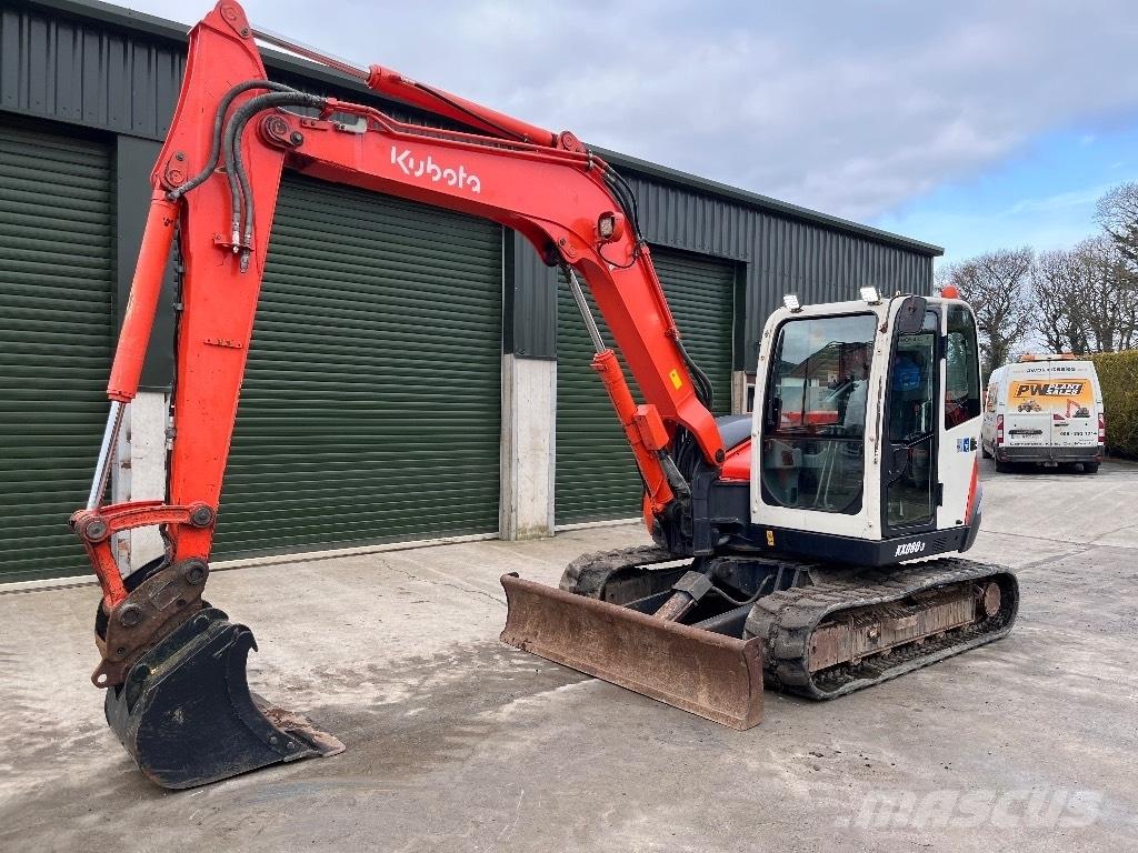 Kubota KX 080-3 Εκσκαφάκι (διαβολάκι) < 7t