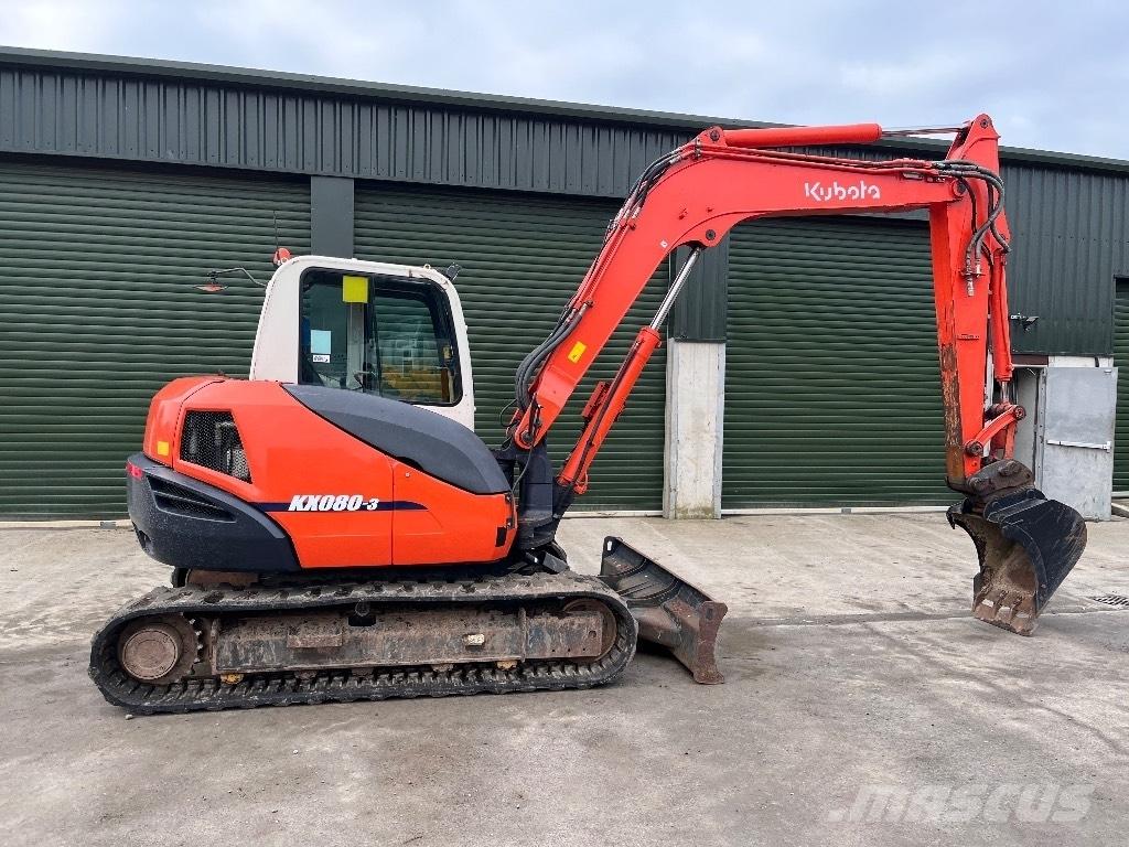 Kubota KX 080-3 Εκσκαφάκι (διαβολάκι) < 7t