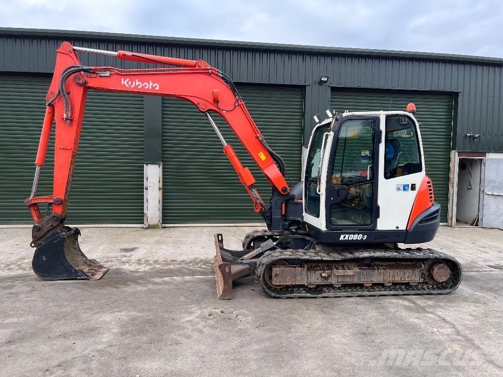 Kubota KX 080-3 Εκσκαφάκι (διαβολάκι) < 7t