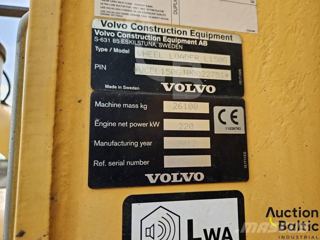 Volvo 150G Φορτωτές με λάστιχα (Τροχοφόροι)