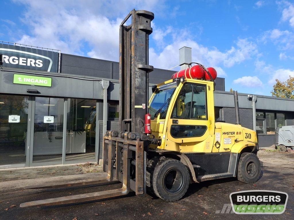 Hyster H8.0FT-9 Περονοφόρα ανυψωτικά κλαρκ με φυσικό αέριο LPG