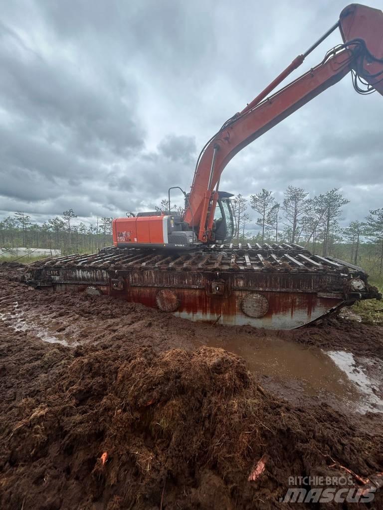 Hitachi 250 Αμφίβιοι εκσκαφείς