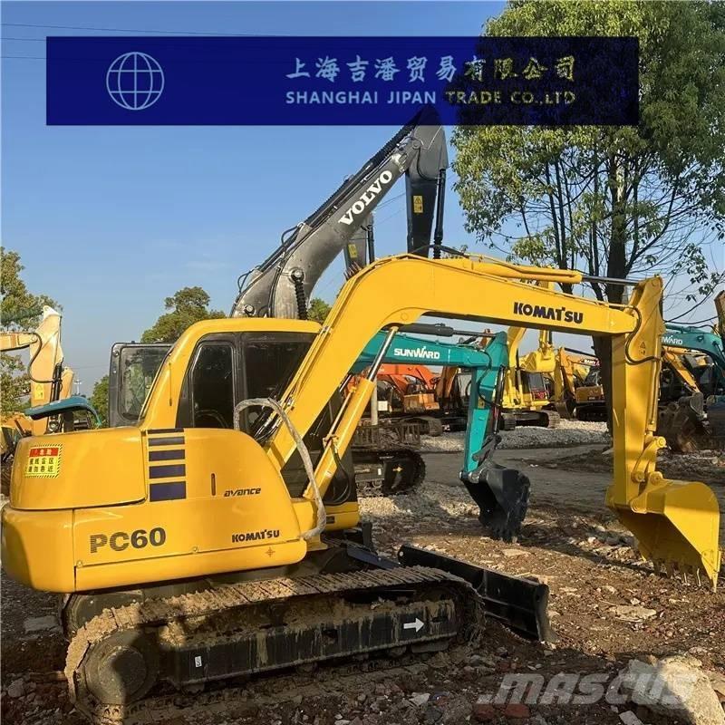 Komatsu PC 60 Εκσκαφείς με ερπύστριες