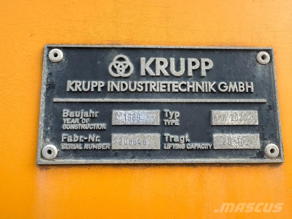 Krupp KMK 2020 Γερανοί παντός εδάφους