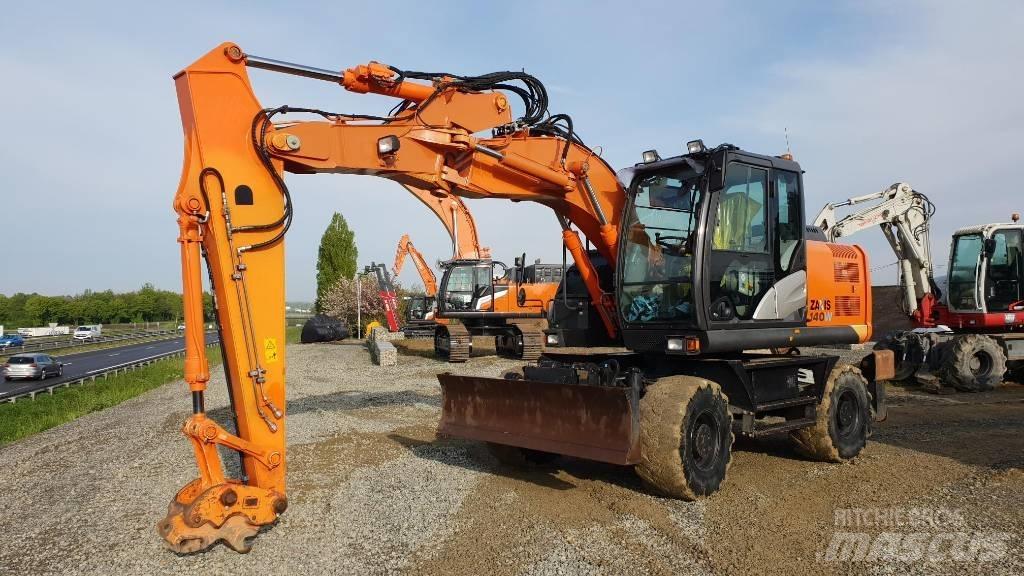 Hitachi ZX140W-5B Εκσκαφείς με τροχούς - λάστιχα