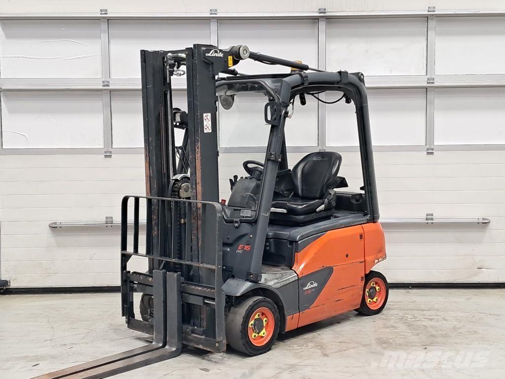 Linde E16P-02 Ηλεκτρικά περονοφόρα ανυψωτικά κλαρκ