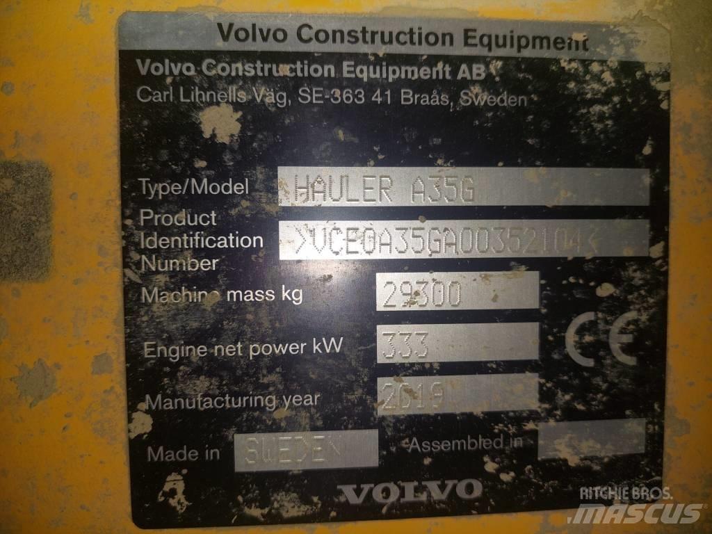 Volvo A 35 G Σπαστό Dump Truck ADT