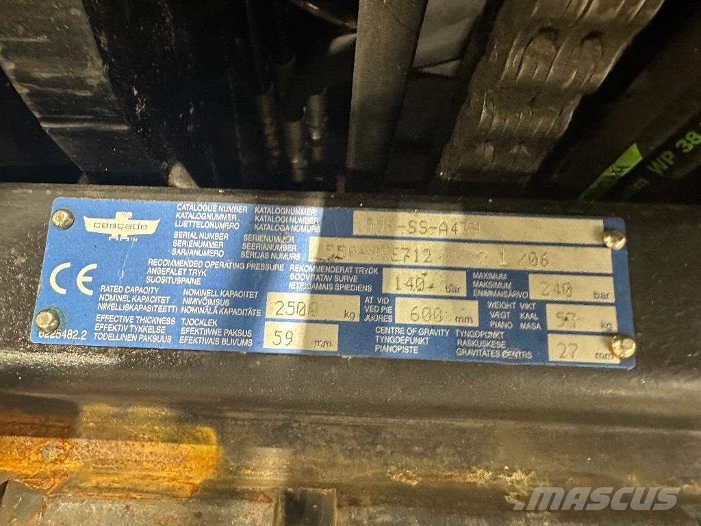 CAT GP 20 N Περονοφόρα ανυψωτικά κλαρκ με φυσικό αέριο LPG