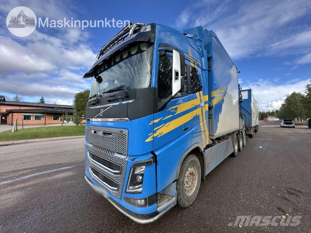 Volvo FH 16 750 Φορτηγά θρυμματισένου ξύλου