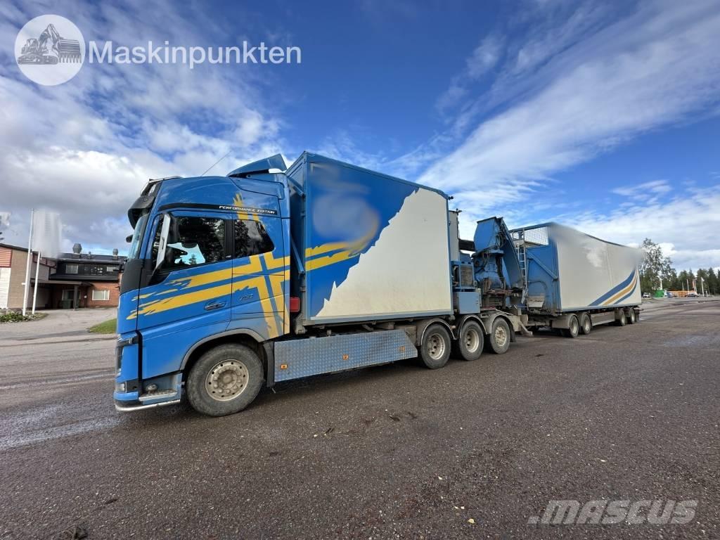 Volvo FH 16 750 Φορτηγά θρυμματισένου ξύλου