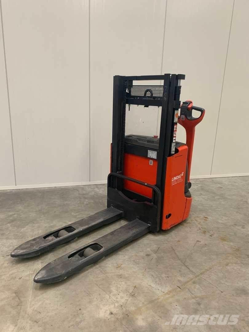 Linde L12 Παλετοφόρα πεζού χειριστή με ιστό