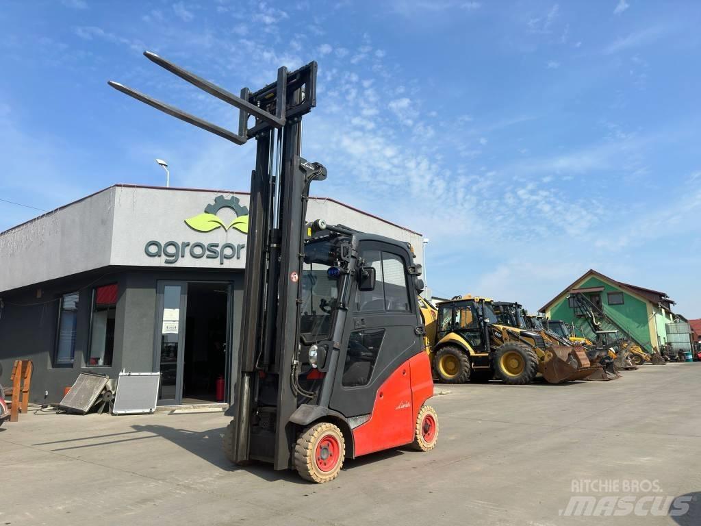 Linde H16T-01 Περονοφόρα ανυψωτικά κλαρκ με φυσικό αέριο LPG