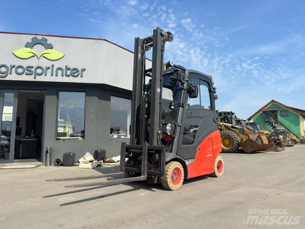 Linde H16T-01 Περονοφόρα ανυψωτικά κλαρκ με φυσικό αέριο LPG
