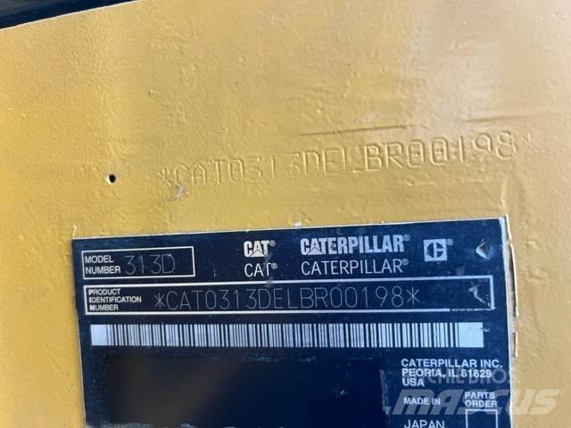 CAT 313 D Εκσκαφείς με ερπύστριες